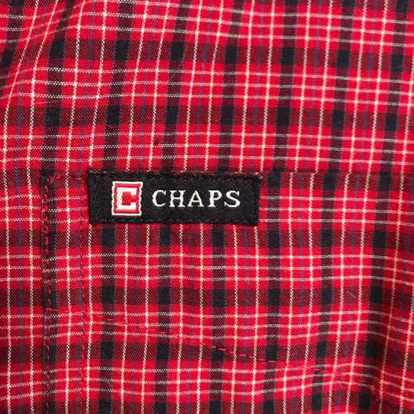 Chaps Easy Care size Medium button down shirt - Picture 2 of 4